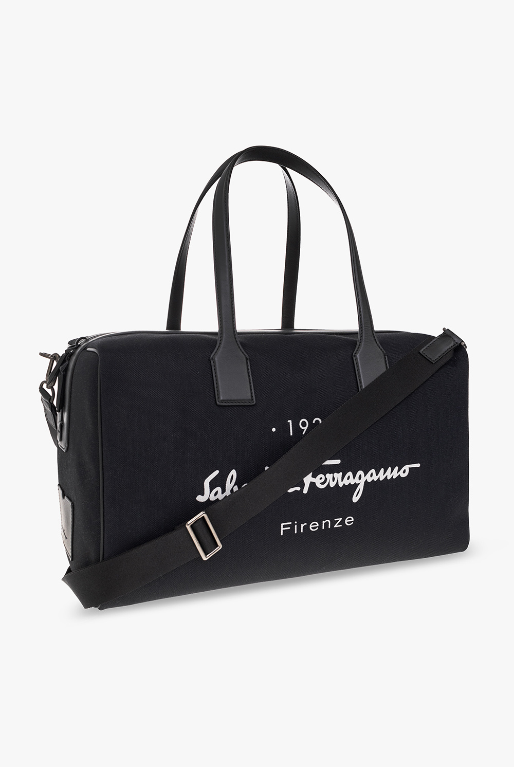 Ferragamo textured discount holdall